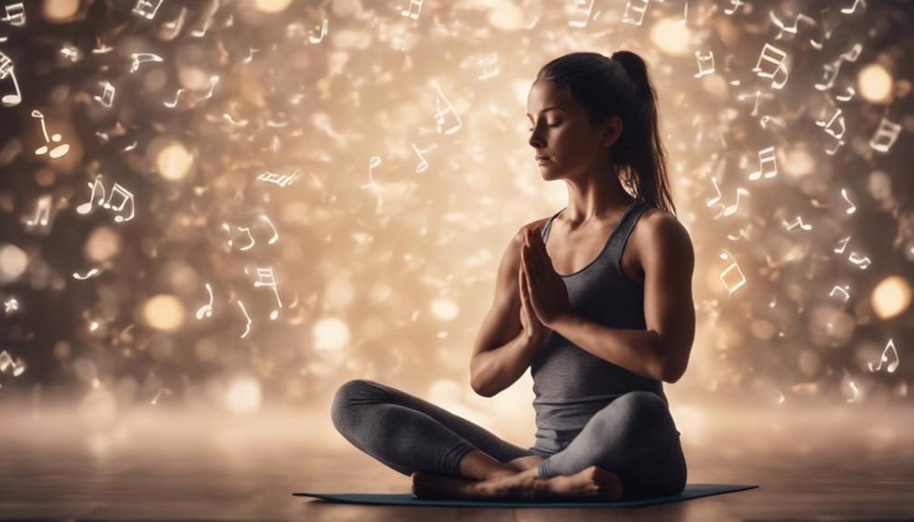 music enhances yoga practice